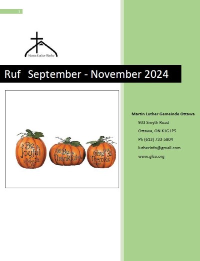 RUF September - November 2024